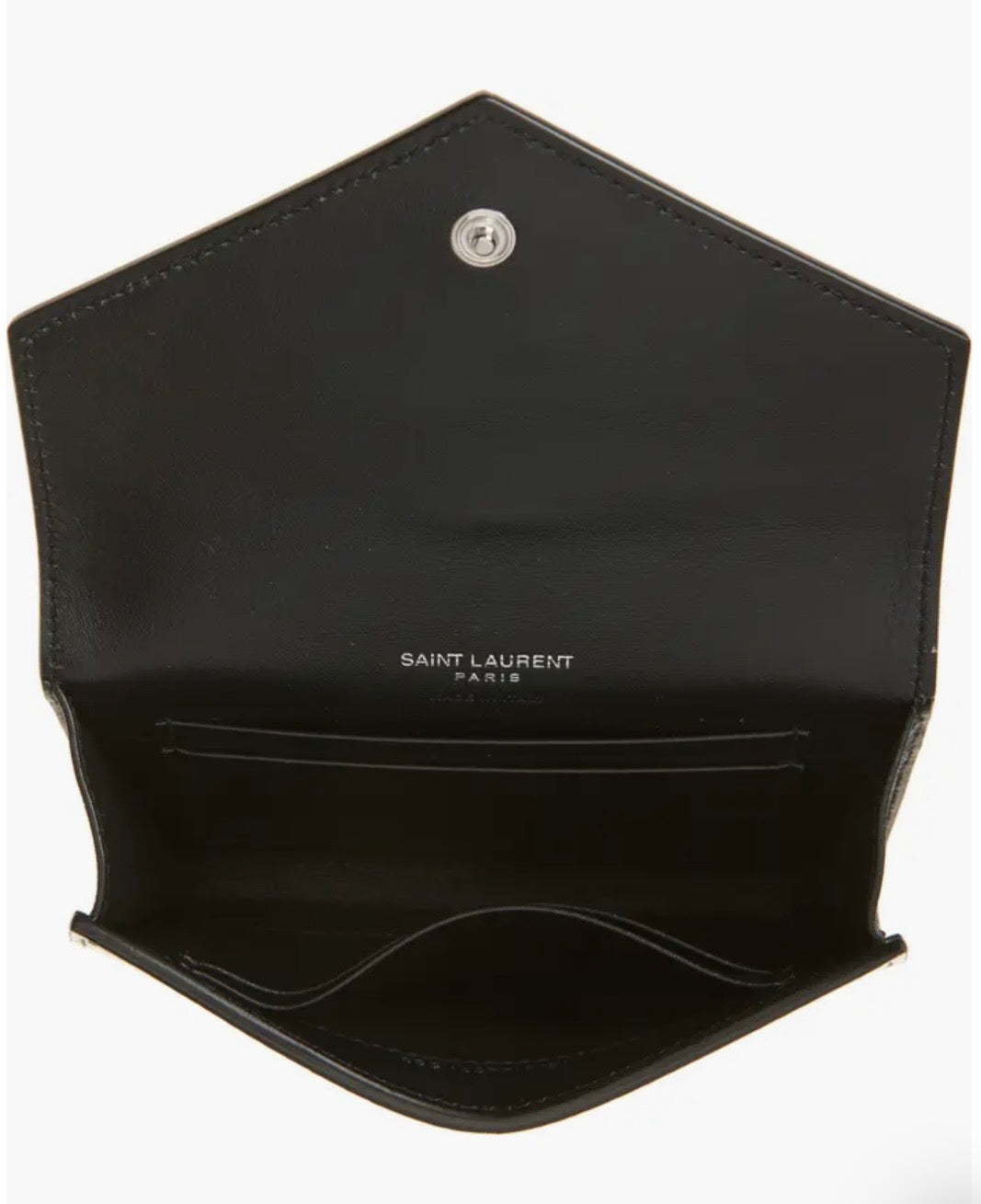 Kleine Geldbörse aus Leder mit Croc-Prägung